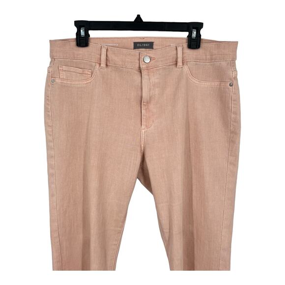 DL1961 Jeans Bridget Bellini High-Rise Instasculpt Raw Hem boot Crop size 32 - Picture 2 of 5